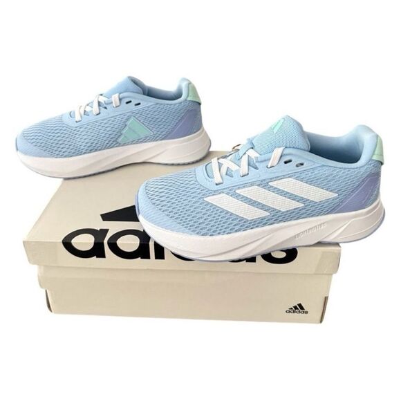 Adidas Kids Duramo SL Running Shoes Light Blue White ID9132 Size 13K NEW - Picture 3 of 16